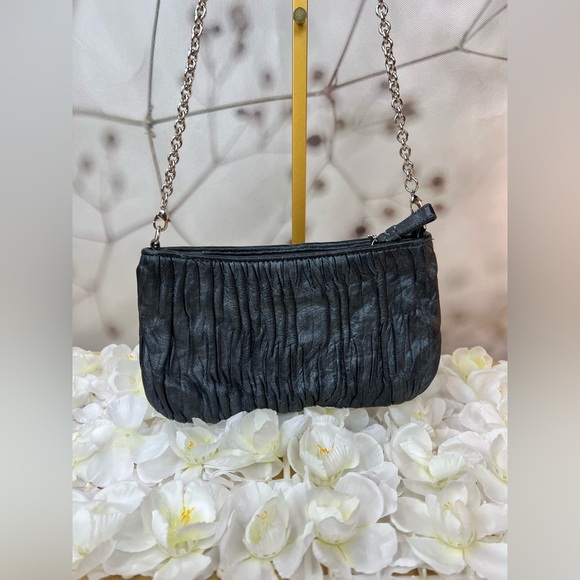 Coach Madison Gathered Leather Zip Crossbody Clutch - Picture 4 of 13